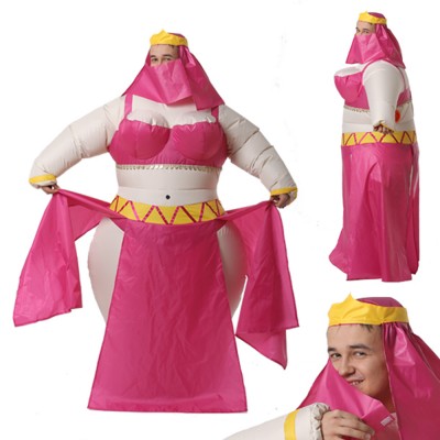 Надувной костюм «Наложница» (розовый) В комплект входят: костюм, вентилятор для его надувания (питание – 4 батарейки, в комплект не входят)
Материал: курточная ткань с ветрозащитной полиуретановой пропиткой.
Подходит на рост 155-200 см.
Производитель: Россия