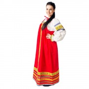 Русский народный костюм для девушек  "Дарья" хлопок