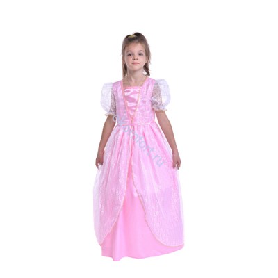 Костюм Принцессы в розовом платье. Комплектность: Платье, подъюбник.