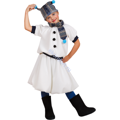Карнавальный костюм «Снежная баба» В комплект входят: шапка, костюм, юбка
Размеры: 28, 32
Артикул: td390