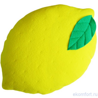 Декоративная подушка - лимон Приятная и мягкая на ощупь.
Размер: 37 х 49 см
Материал: полартек
Наполнитель: синтетический пух