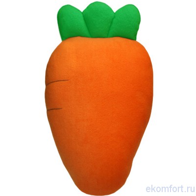 Декоративная подушка - морковка Приятная и мягкая на ощупь.
Размер: 36 х 43 см
Материал: полартек
Наполнитель: синтетический пух