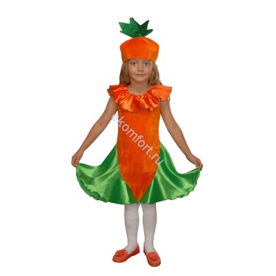 Карнавальный костюм Морковка, арт. td232 Карнавальный костюм Морковка