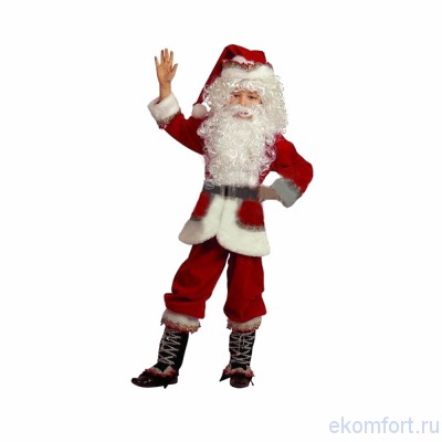 Костюм Санта Клауса Яркий и весёлый новогодний костюм Санта Клауса.
Размер: 32-34