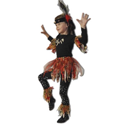 Карнавальный костюм «Папуас» В комплект входят: юбка, украшения на руки и на ноги, бусы, повязка с прядями и пером на голову
Рассчитан на рост: 110-122 см