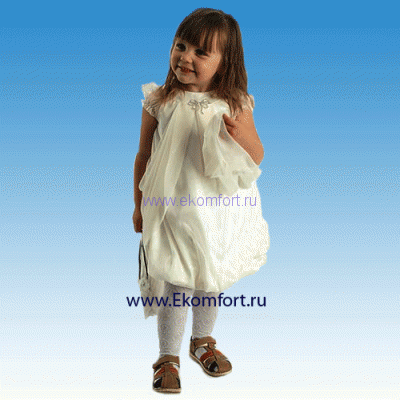 Нарядное платье &quot;Воздушное&quot; Легкое, воздушное, многослойное платье для девочки.
Рукав фонарик.
Ткань: сетка, трикотажное полотно.
Производство: Россия