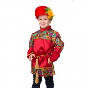 Карнавальный костюм Емеля красный Арт.2045