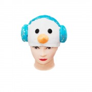 Карнавальная маска "Снеговик"