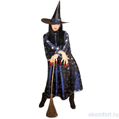 Костюм Ведьма, арт.td308 Костюм Ведьма взрослая
В комплект входят: шляпа, платье, ногти, метла
Материал: текстиль
Размеры: 46