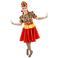 Карнавальный костюм Хохломской сувенир (взрослый)