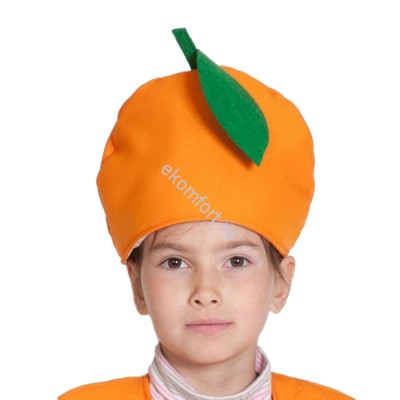 Карнавальная шапочка Апельсин Для детей от 4 до 7 лет
Производство:Россия