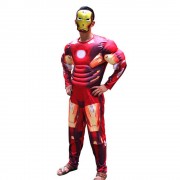 Карнавальный костюм «Железный человек» красный взрослый
