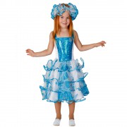 Карнавальный костюм "Снежинка голубая"