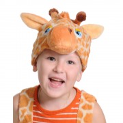 Детская шапочка Жирафчик