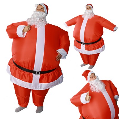 Надувной костюм «Санта-Клаус» В комплект входят: костюм, вентилятор для его надувания (питание – 4 батарейки, в комплект не входят)
Материал: курточная ткань с ветрозащитной полиуретановой пропиткой.
Подходит на рост 155-200 см.
Производитель: Россия