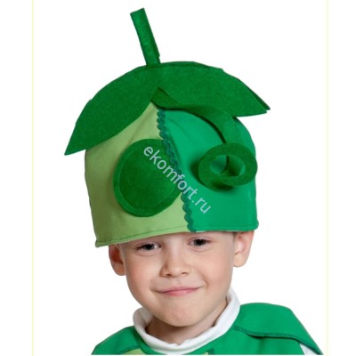 Карнавальная шапочка Горох Для детей от 4 до 7 лет
Производство: Россия