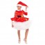 Карнавальный костюм «Санта» для девочки - 