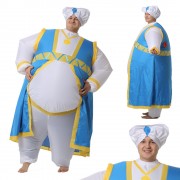 Надувной костюм «Султан» (голубой) 