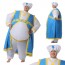 Надувной костюм «Султан» (голубой)  - 