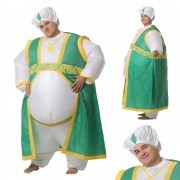 Надувной костюм «Султан» (зеленый)