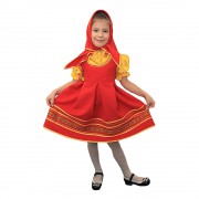 Русский народный костюм Плясовой красный