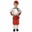 Русский народный костюм «Иванушка» с красными штанами  - 