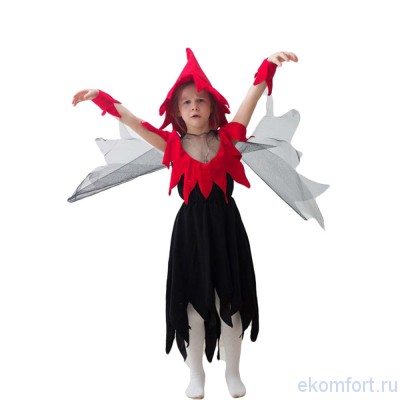 Костюм Ведьма детский Костюм Ведьма детский​В костюм входит: шляпа, кофта, юбка​Состав: трикотаж
