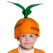 Карнавальная шапочка Морковь