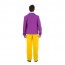 Карнавальный костюм стиляги с фиолетовым пиджаком - 