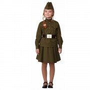 Военный костюм "Солдатка" детский(100% хлопок)