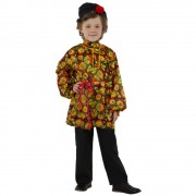 Русский костюм Хохлома плясовая для мальчика, арт.vest-269