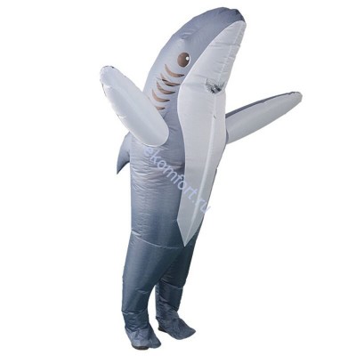 Карнавальный костюм «Акула» надувной В комплект входит: комбинезон
Размер: универсальный
Материал: полиэстер
Артикул: ПТ1350