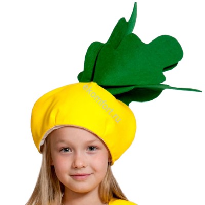 Карнавальная шапочка Репка Для детей от 4 до 7 лет.
Производство: Россия
