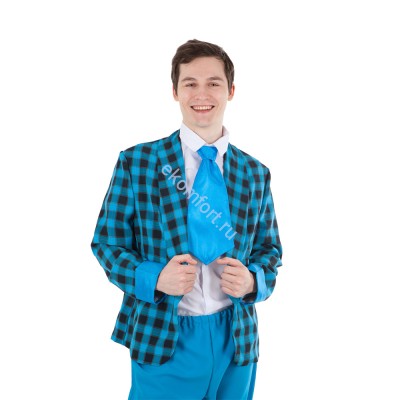 Карнавальный костюм Стиляги - пиджак и галстук Карнавальный костюм Стиляги - пиджак и галстук
