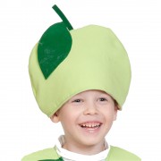Карнавальная шапочка Яблоко
