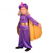 Карнавальный костюм "Восточный принц" сиреневый