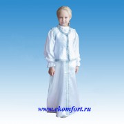 Русский народный костюм для девочек "Павушка" парча