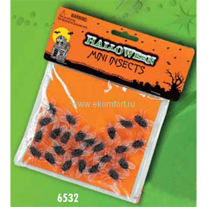 Набор пластмассовых мух Набор пластмассовых мух, арт.6532. В наборе 24 мухи.
Производство: Италия