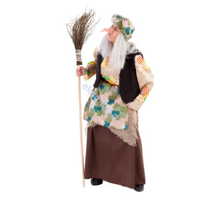 Карнавальный костюм Бабуся Ягуся, арт. 5013 к-19  Карнавальный костюм Бабуся Ягуся 5013 к-19