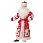 Новогодний костюм "Дед мороз" узорчатый