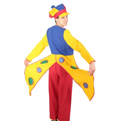 Карнавальный костюм Клоун ткань габардин р 46-50