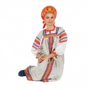 Национальный женский костюм "Лён", арт. рк1222-Л