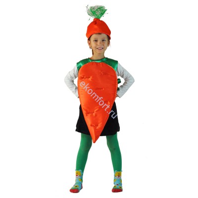 Карнавальный костюм жилет Морковка Карнавальный костюм жилет Морковка