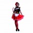Карнавальный костюм Красная Шапочка с жилетом - 