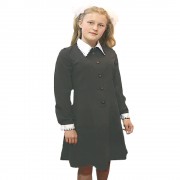 Школьное платье 50-60-х годов, серое
