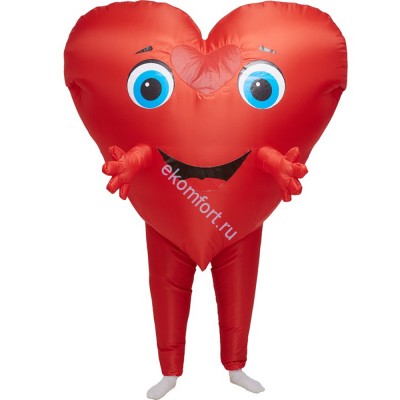 Костюм надувной Сердце Надувной костюм Сердце