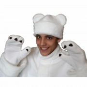 Карнавальный комплект "Белый медведь "