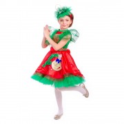 Карнавальный костюм "Елочная игрушка" для девочки
