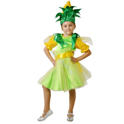  Карнавальный костюм кукурузы для девочки Карнавальный костюм кукурузы для девочки