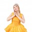 Костюм Принцесса в желтом платье - 
